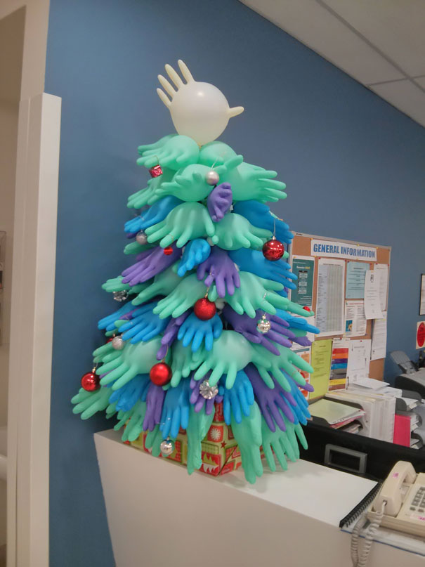 Bilderesultat for hospital christmas decorations