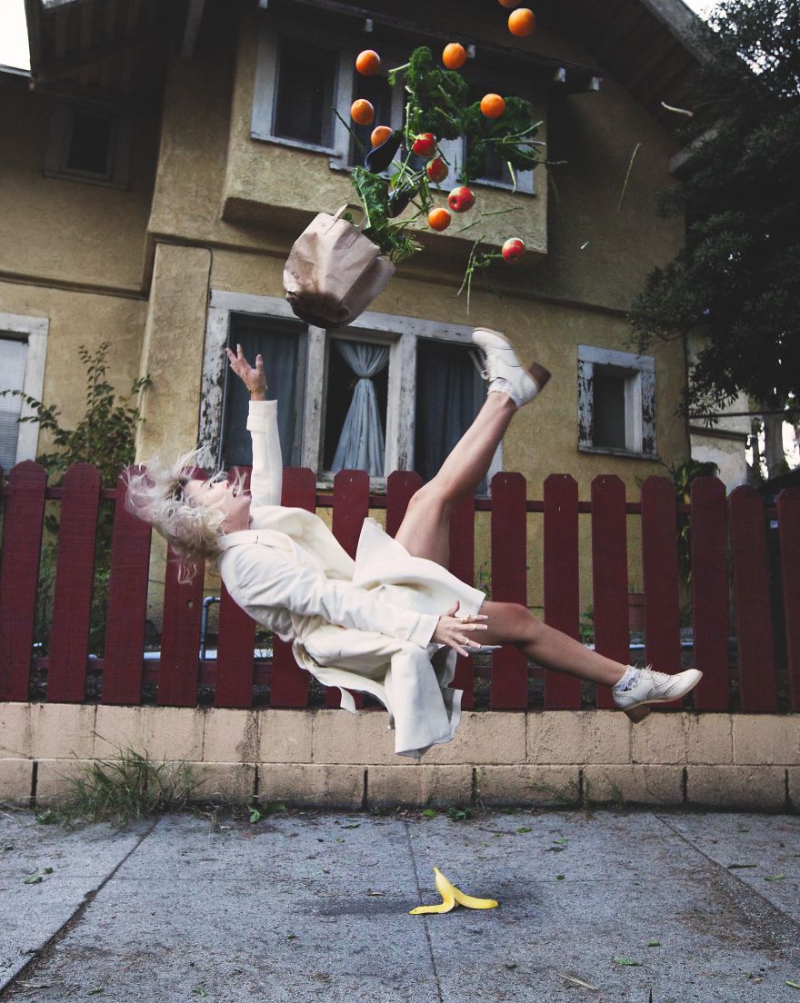 I Capture My Falling, Tripping And Levitating Friends