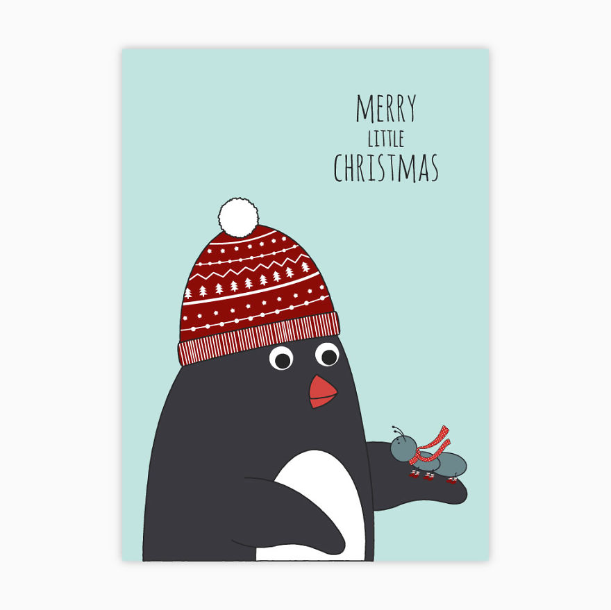 I Create Lovely Animal Greeting Cards