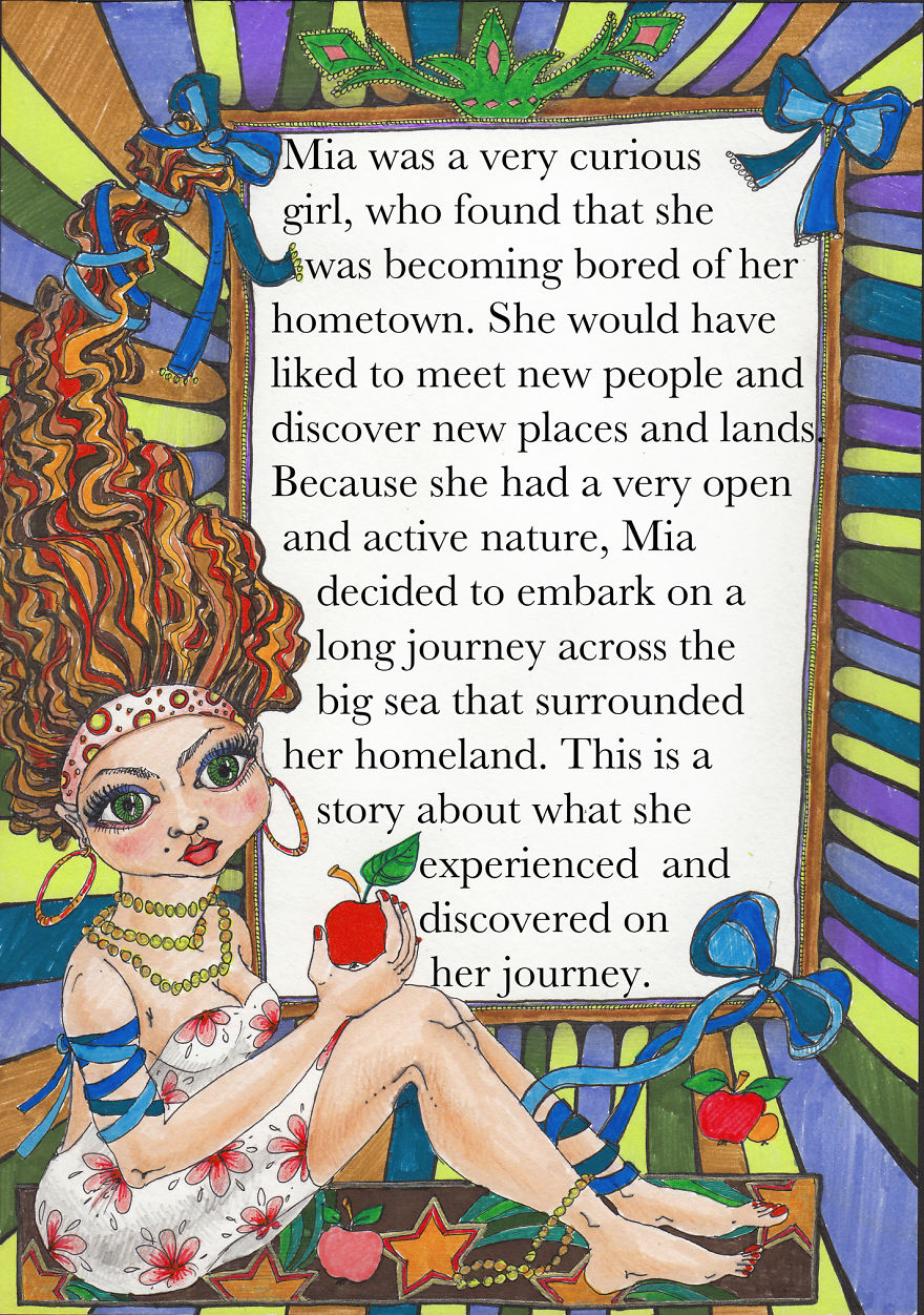 I Drew A Storybook About Being Different From Others I Drew A Storybook About Being Different From Others