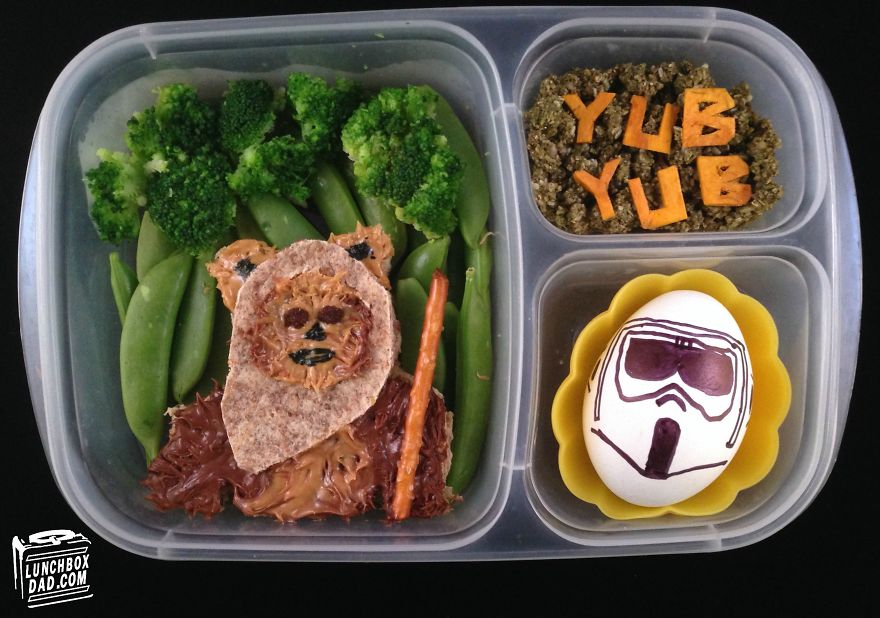 I Make My Kids Star Wars Lunches To Take To School