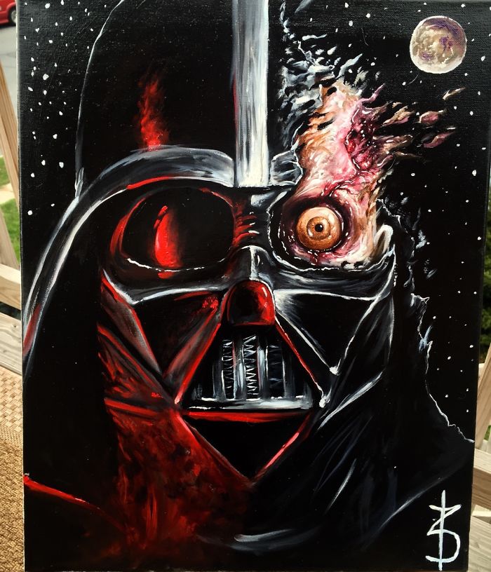 I Paint Movie Characters From My Point Of View