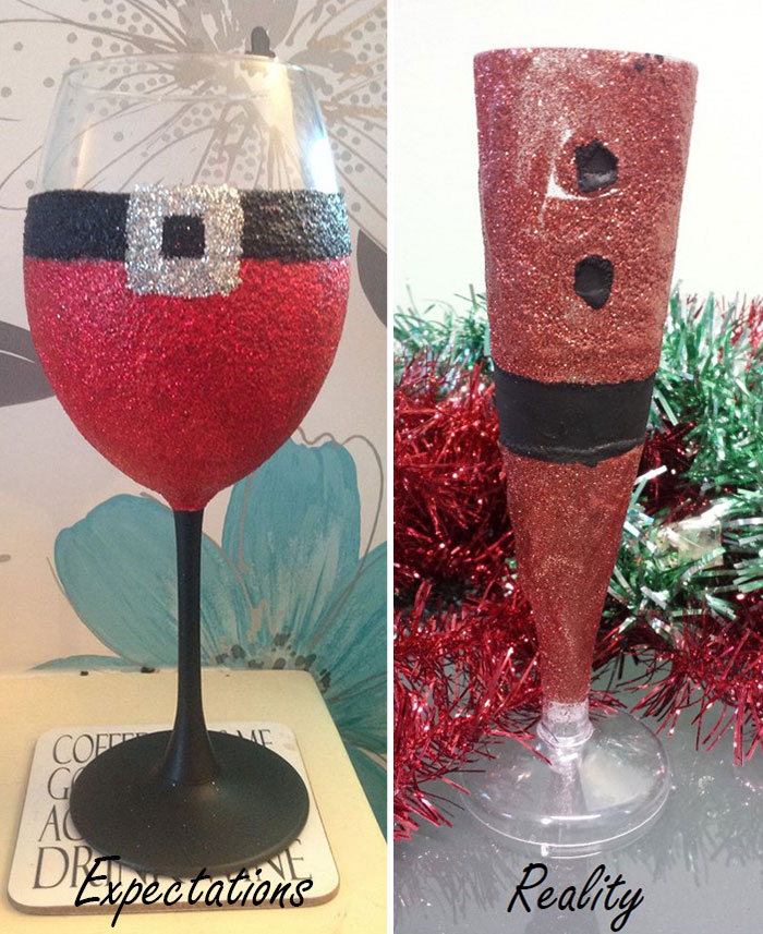 I Tried To Make Handcrafted Xmas Decorations... And Failed