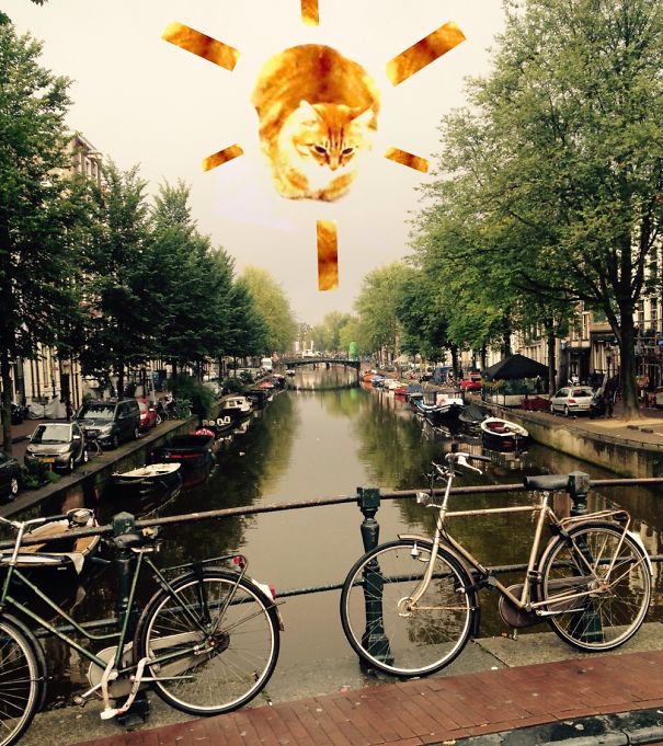 Sun In Amsterdam!
