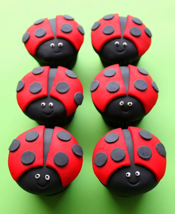 Ladybirds Cupcakes