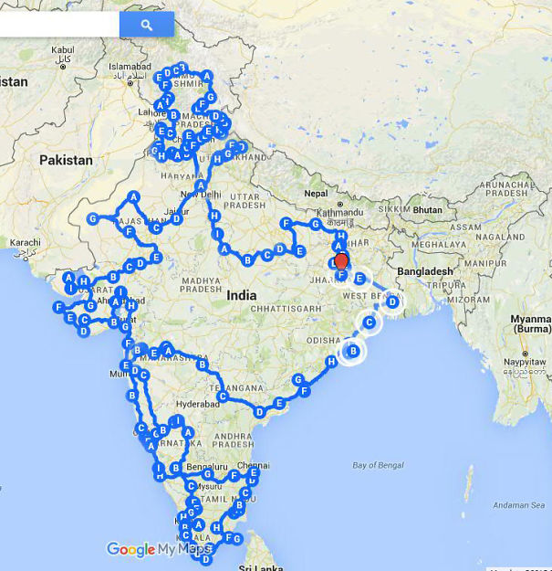 My Friend & I Rode 30,000km In 300 Days Around India On A Bullet