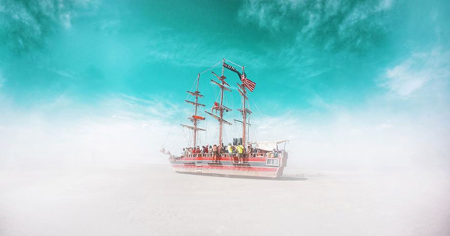 My Surreal Photos From Burning Man 2015