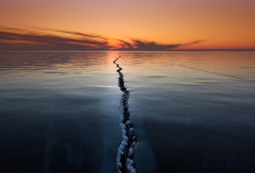 Cracking The Surface, Lake Baikal
