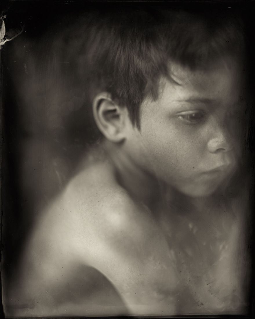 Out Of Site, Out Of Time: I Take Children's Portraits Using Wet Plate Techinque