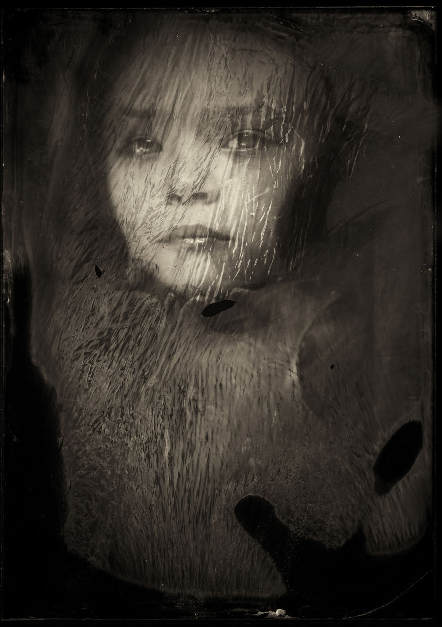 Out Of Site, Out Of Time: I Take Children's Portraits Using Wet Plate Techinque