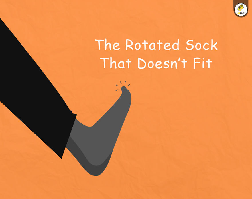 The Rotated Sock