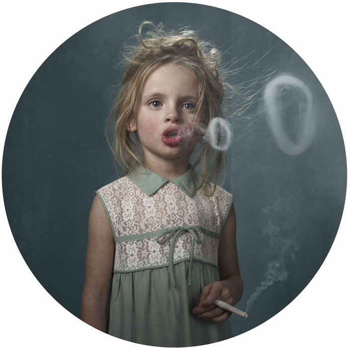 Smoking Kids: Photoshoot Shows How Adults Influence Youth