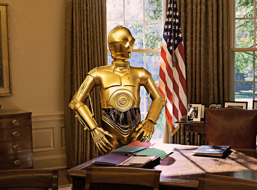 C-3po In The US President's Place