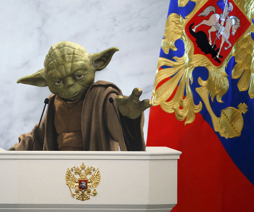 Yoda As The Russian President