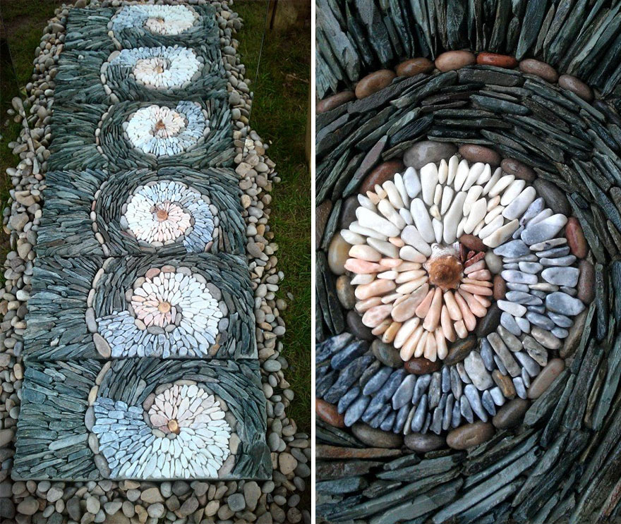 Former Bricklayer Turns Stones Into Works Of Art