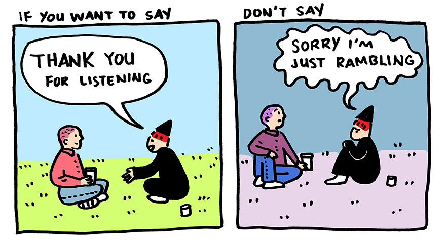 Stop Saying “Sorry” And Say "Thank You" Instead