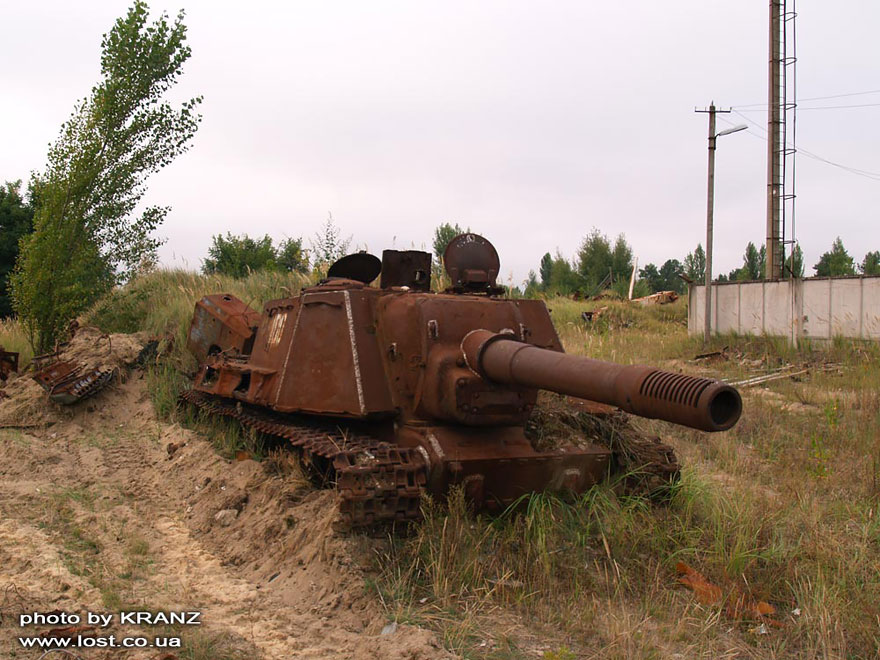 Abandoned Tank Somewhere In Russia