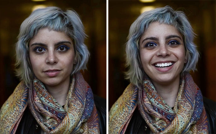 Student Captures What Happens When People Are Told They Are Beautiful