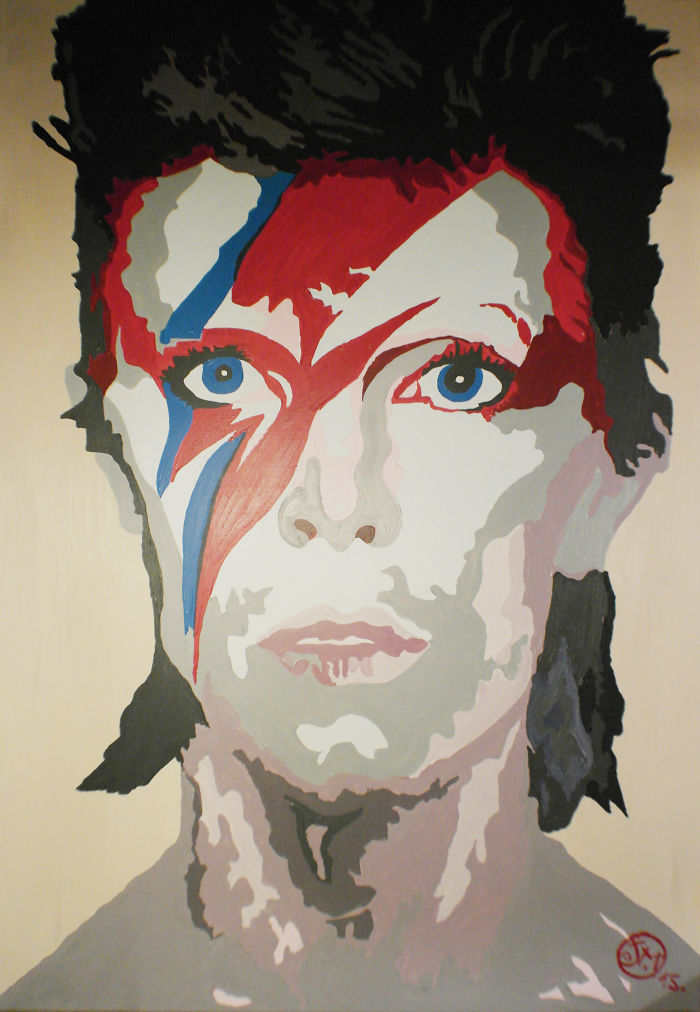 David Bowie By Jm Art-little.com