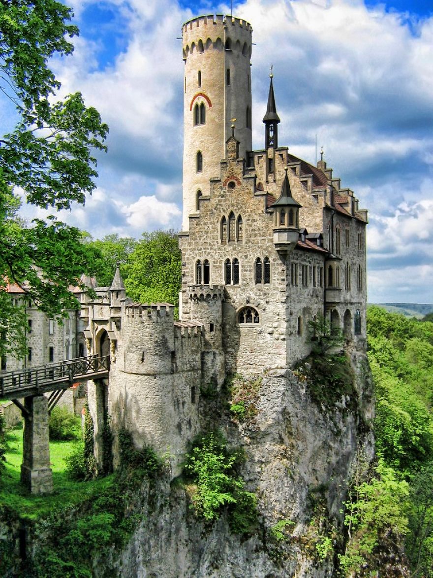 Lichtenstein Castle- This Stunning Neo-gothic Castle Belongs In The Realm Of Fairy Tales, Princesses And Knights