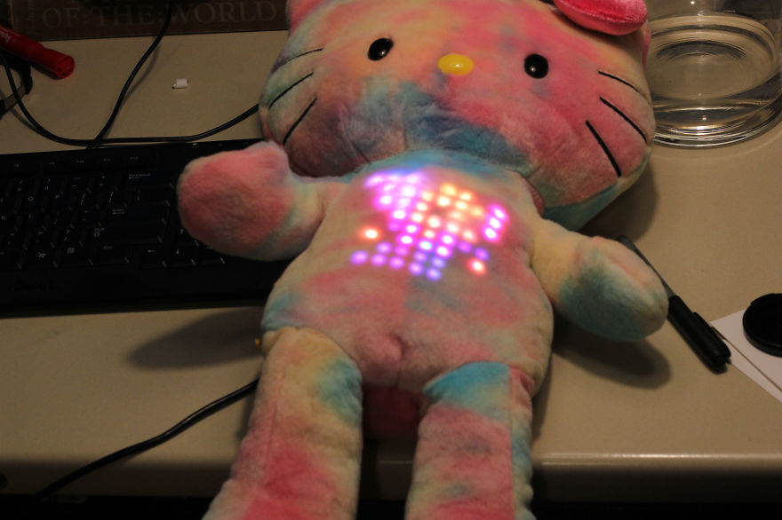 2 Years Ago I Set Out To Make A Special Wifi Teddy Bear For My Long Distance Girlfriend.