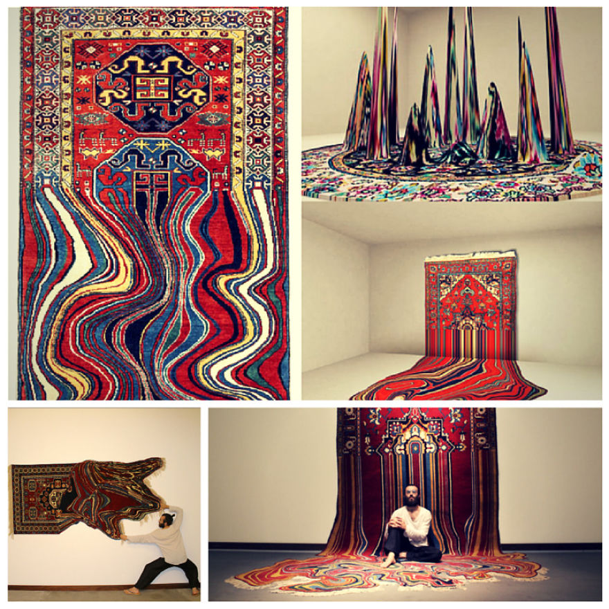 The Fluid Carpet - Faig Ahmed From Baku Created These Spectacular Carpets