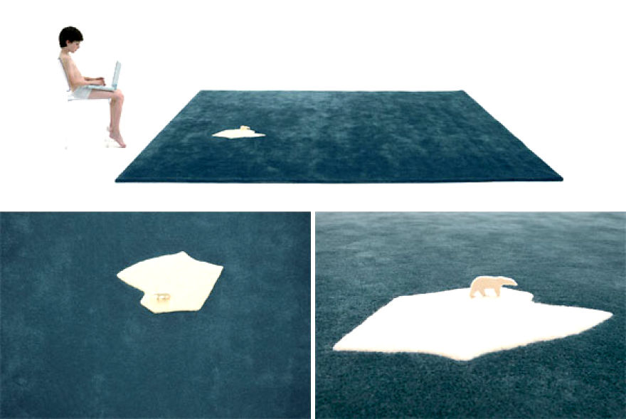 The Global Warming Rug - Designed By Nel Collective In 2008