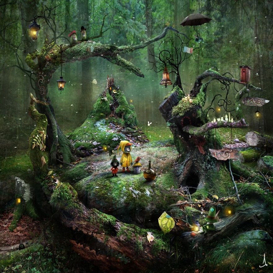 Fairytale-Like Illustrations By Swedish Artist Alexander Jansson