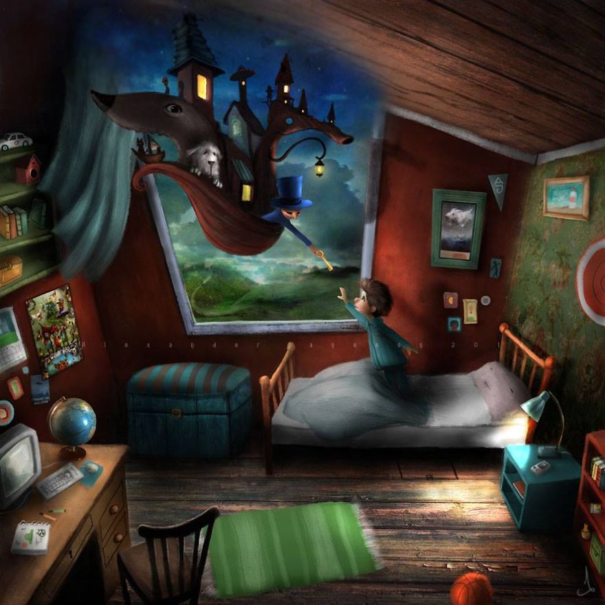 Fairytale-Like Illustrations By Swedish Artist Alexander Jansson