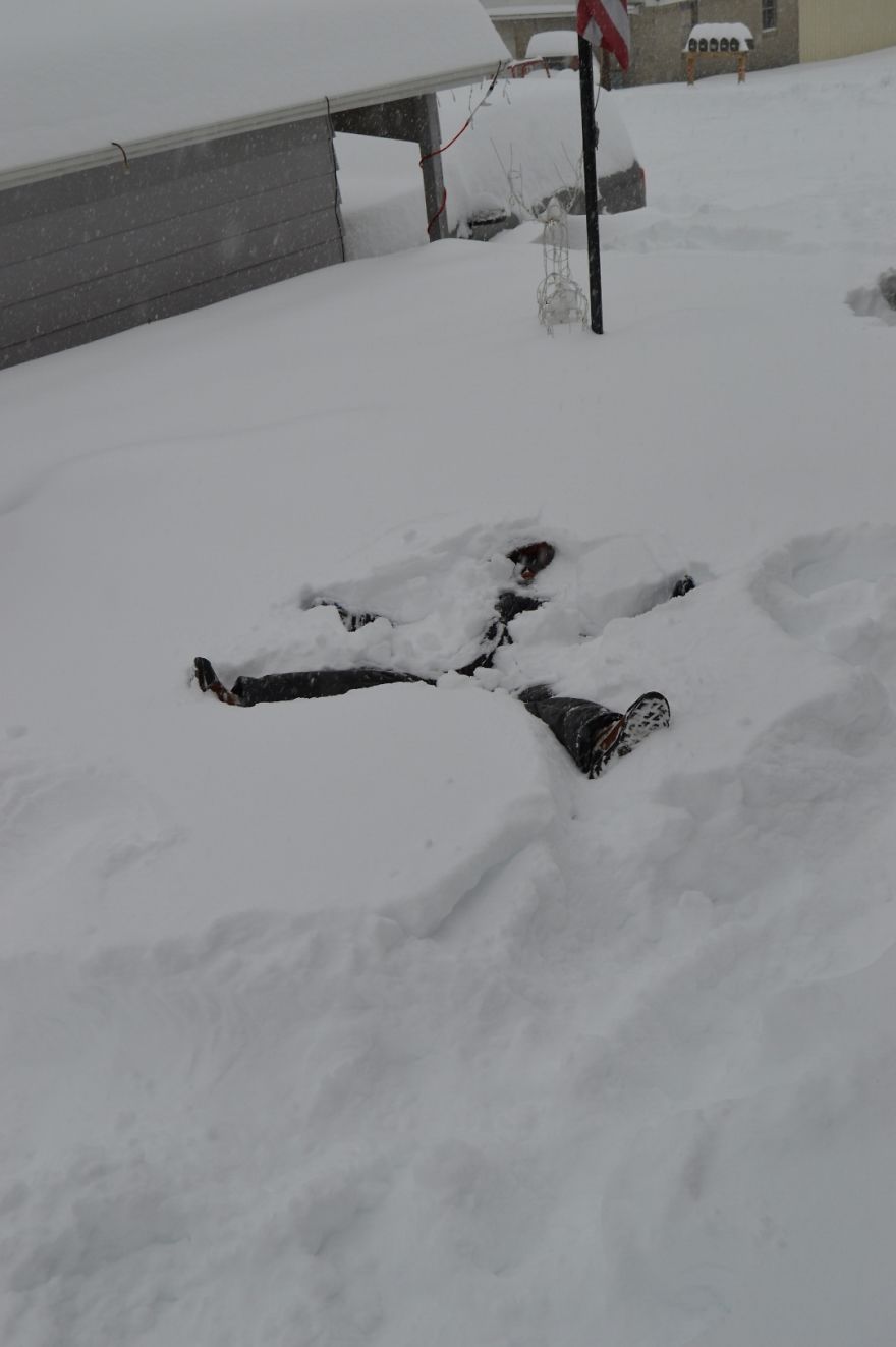 Making Snow Angels In Pa