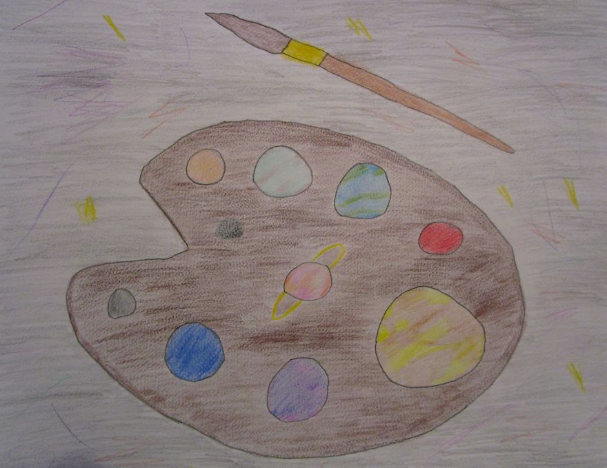 I Draw Pictures With Meaningful Messages.