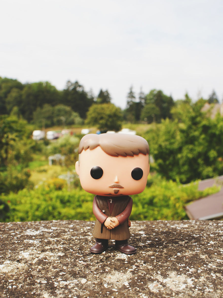 I Bought Petyr Baelish Pop! And Decided To Take Him With Me Whenever I Go On An Adventure.