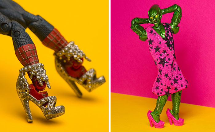 I Break The Rules Of The Toy Industry By Dressing Action Heroes In Barbie Fashion