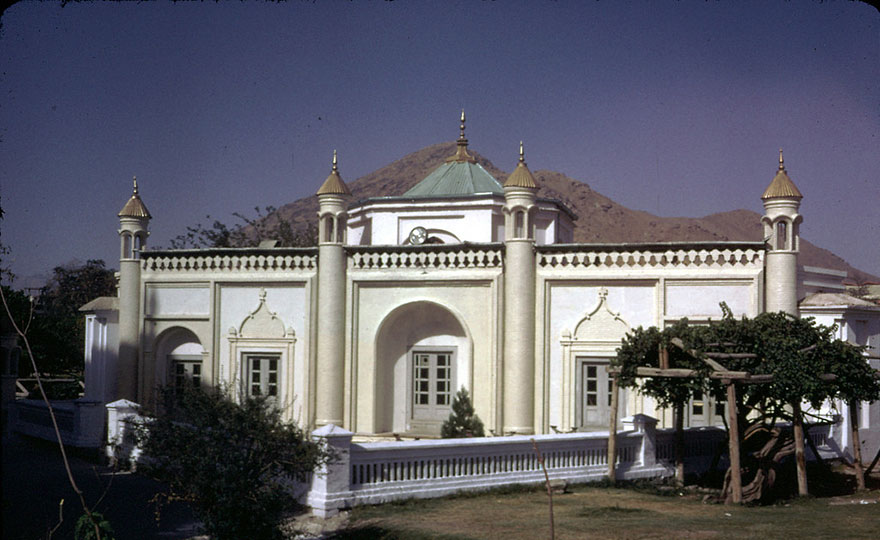 Mosque In The Center Of Kabul