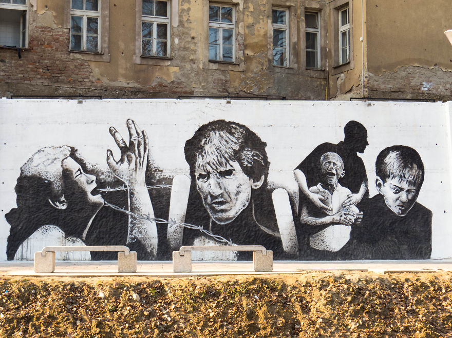 Artists Create A Memorial For The 8372 Genocide Victims In Bosnia And Herzegovina