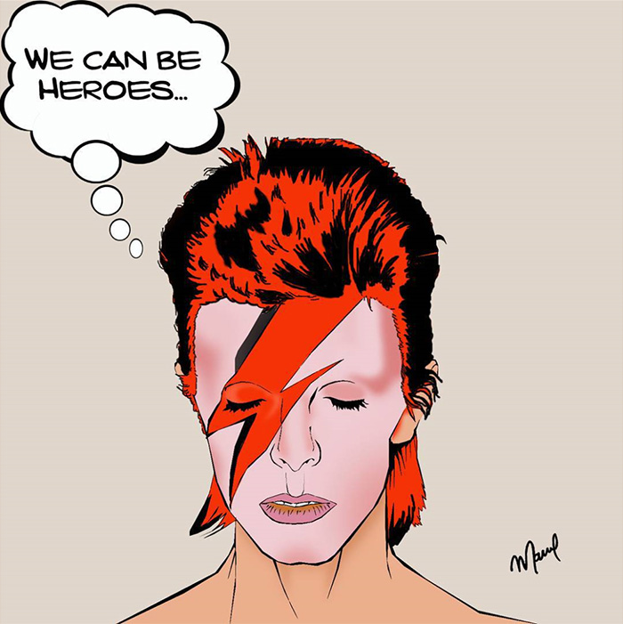 You're A Hero, Bowie...