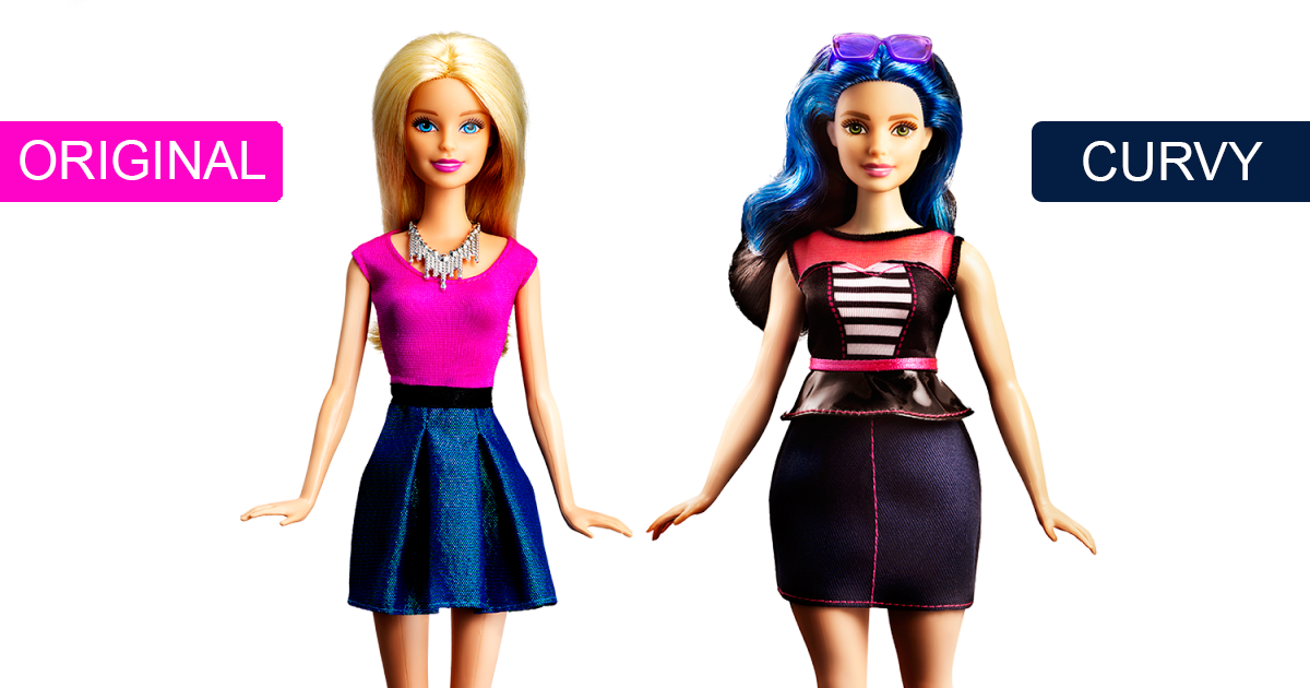 barbie real life comparison