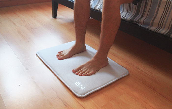 Snoozeless Rug Alarm Clock Won’t Stop Until You Step On It With Both Feet