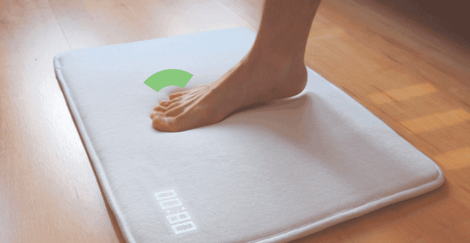 Snoozeless Rug Alarm Clock Won't Stop Until You Step On It With Both Feet
