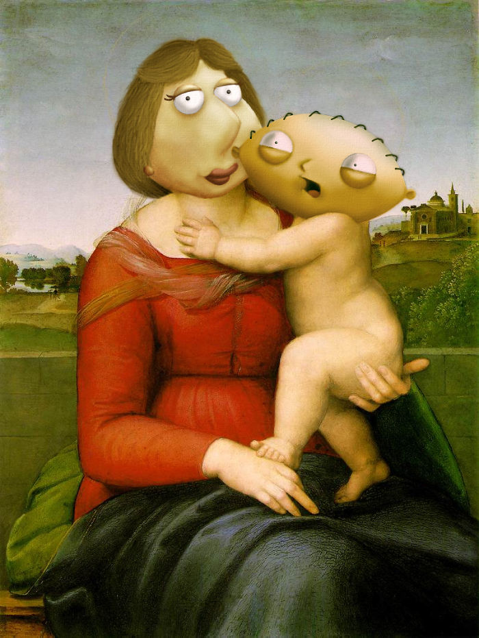 Raphael's The Small Cowper Madonna