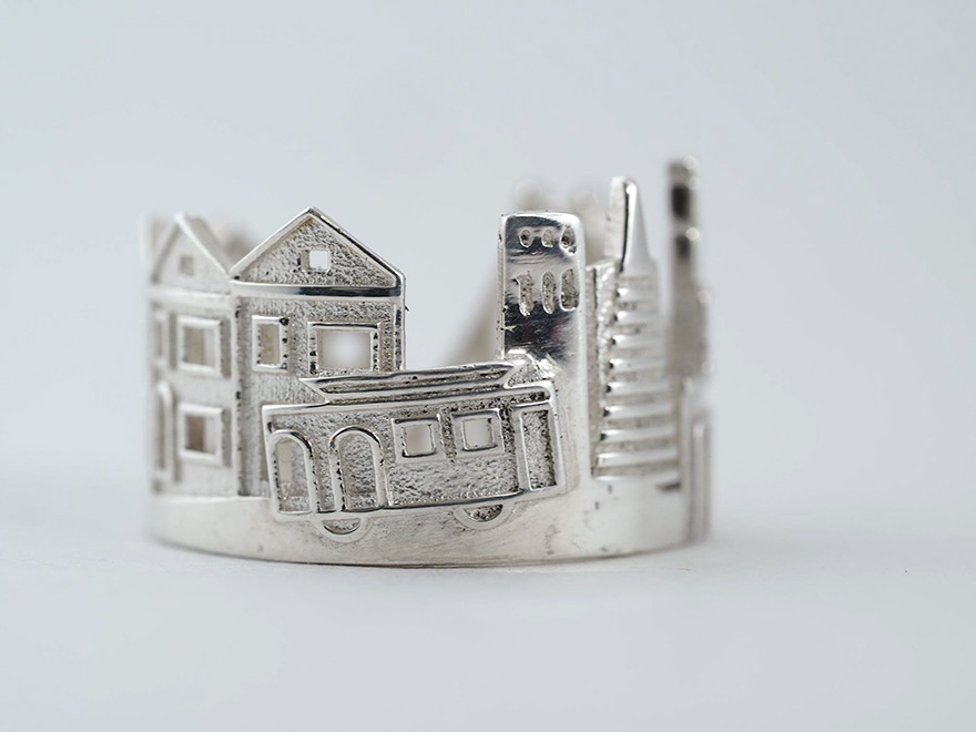 Architecture Rings Let You Wear Your Beloved Cities Wherever You Go