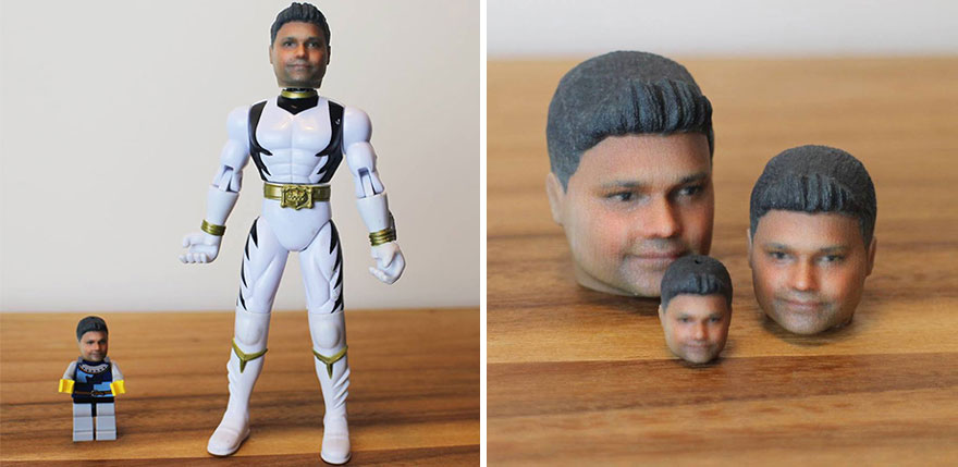 Now You Can 3D-Print Lego Head Of Yourself