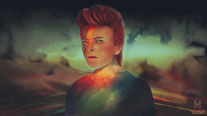 A Tribute To David Bowie By Hampus Olsson
