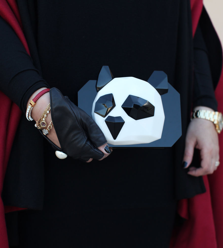 Designed This 3d Limited Edition Panda Clutch - Donating Profit To Giant Panda Reserve