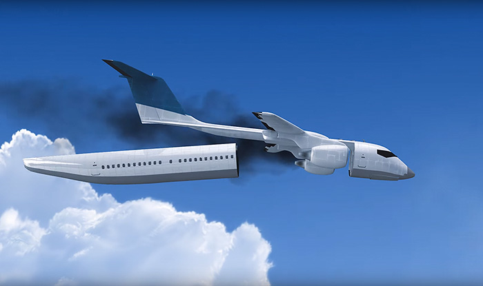 This Plane Can Detach Its Cabin In Case Of Emergency