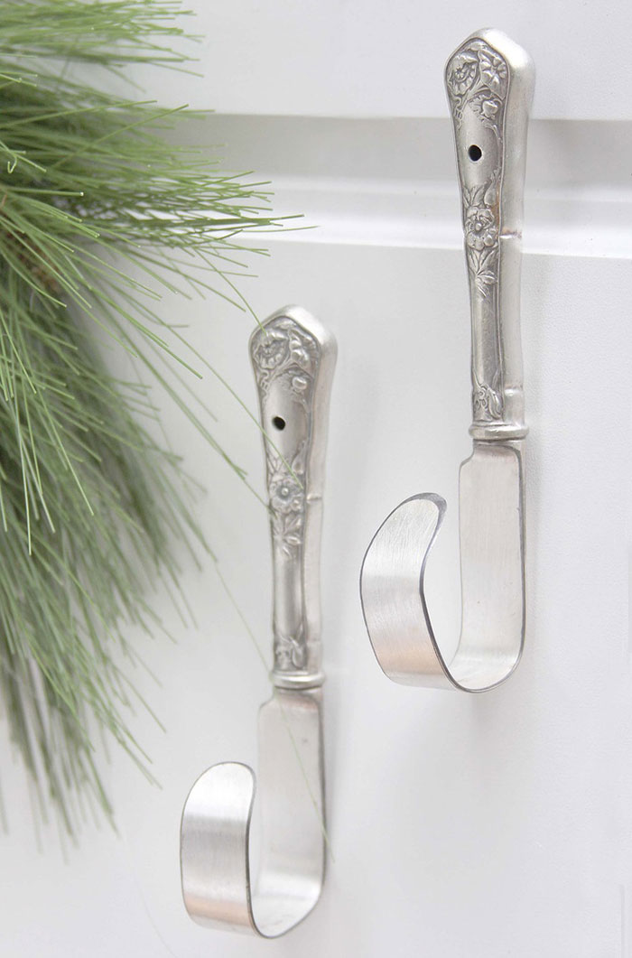 Ornate & Upcycled Silver Hooks
