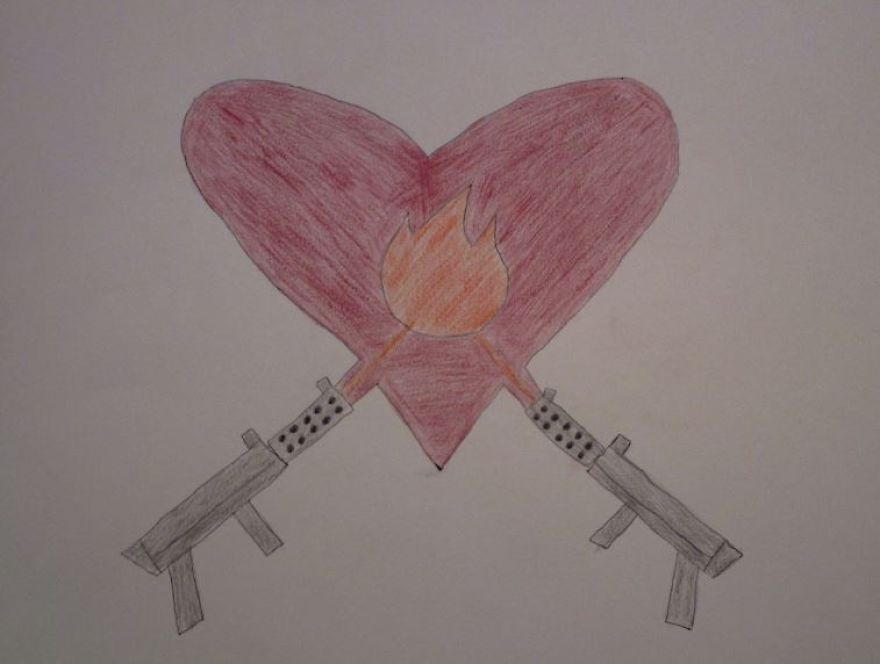 I Draw Pictures With Meaningful Messages.