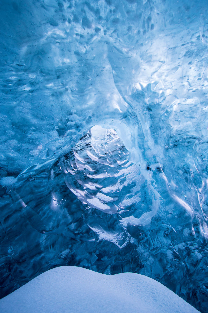 Explore The Crystal Ice Cave With Me
