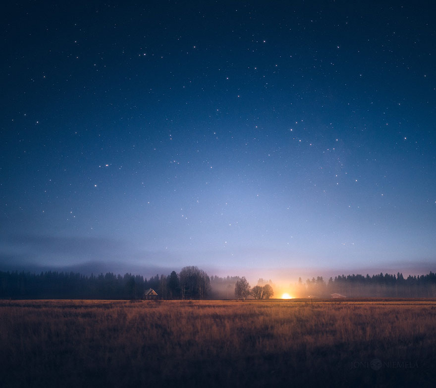 I Captured The Finnish Night Sky