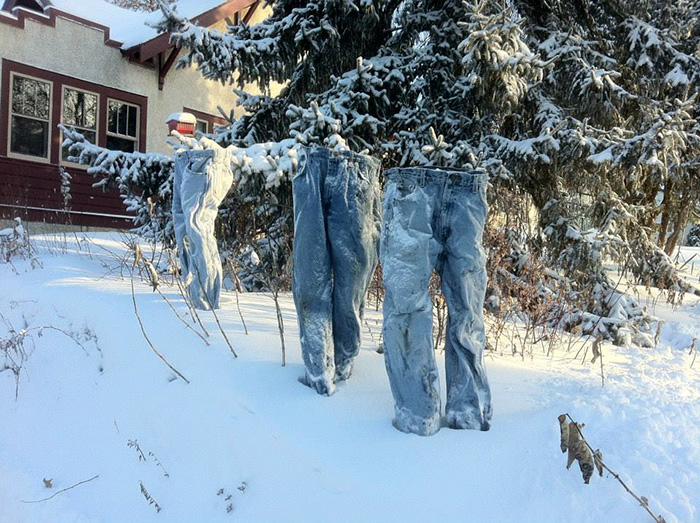 It's So Cold In Minnesota That Even Ghosts Started Wearing Pants